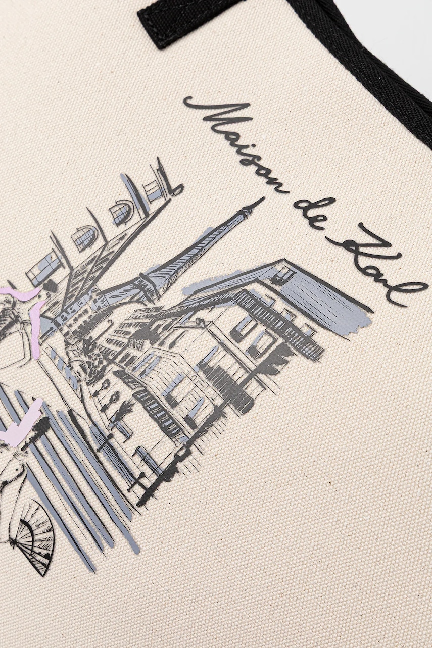 Bavlněná kabelka Karl Lagerfeld K/SKETCH