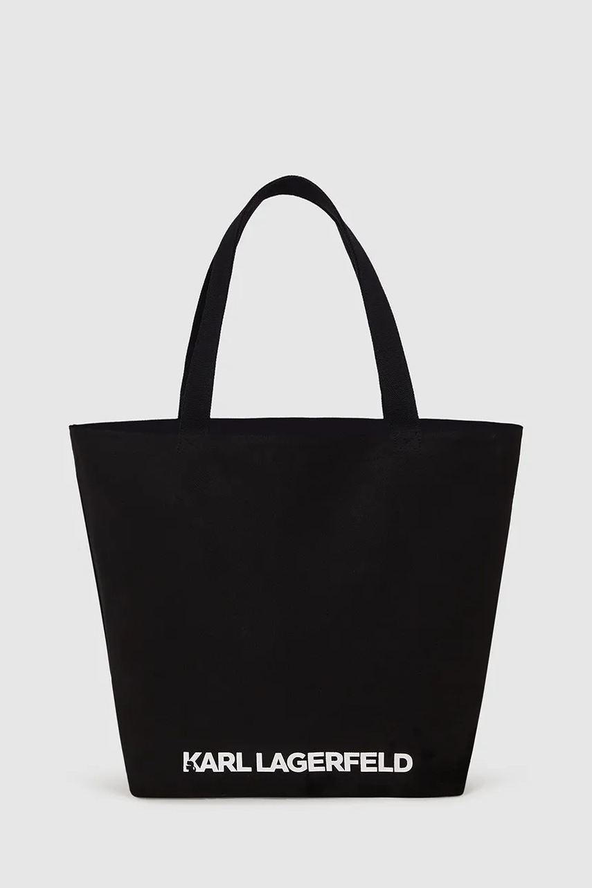 Двусторонняя сумочка Karl Lagerfeld цвет чёрный A4W50058