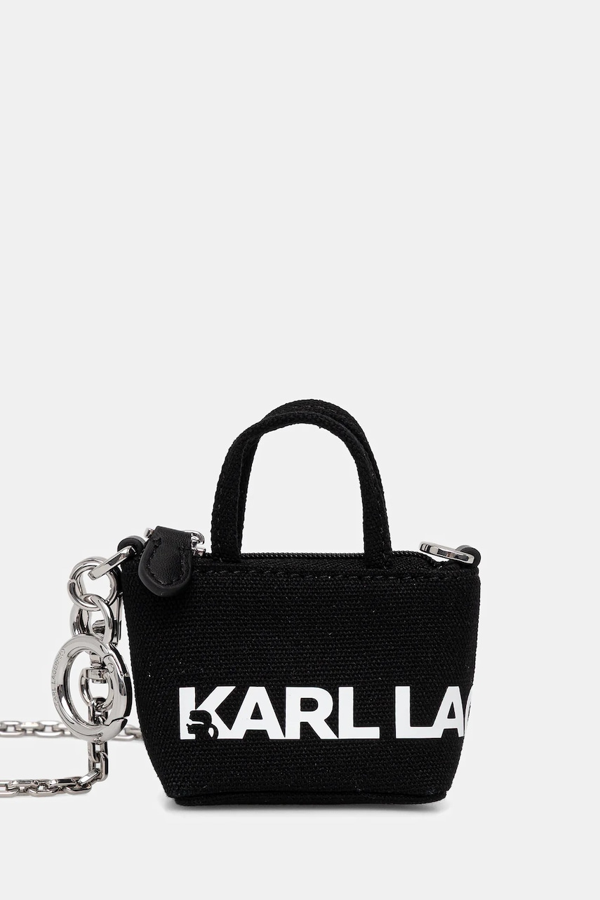 Karl Lagerfeld poșetă culoarea negru, A4W50064