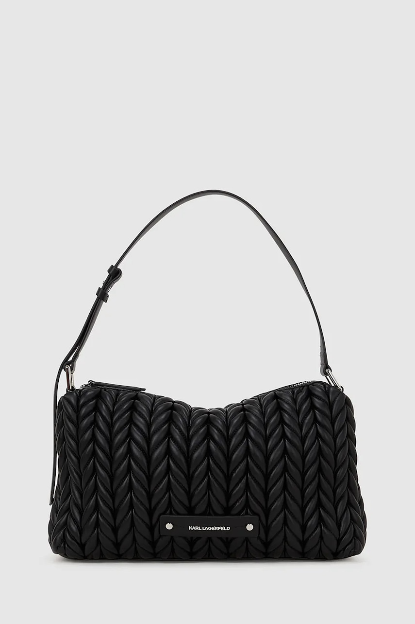 Karl Lagerfeld poșetă culoarea negru, A4W30072