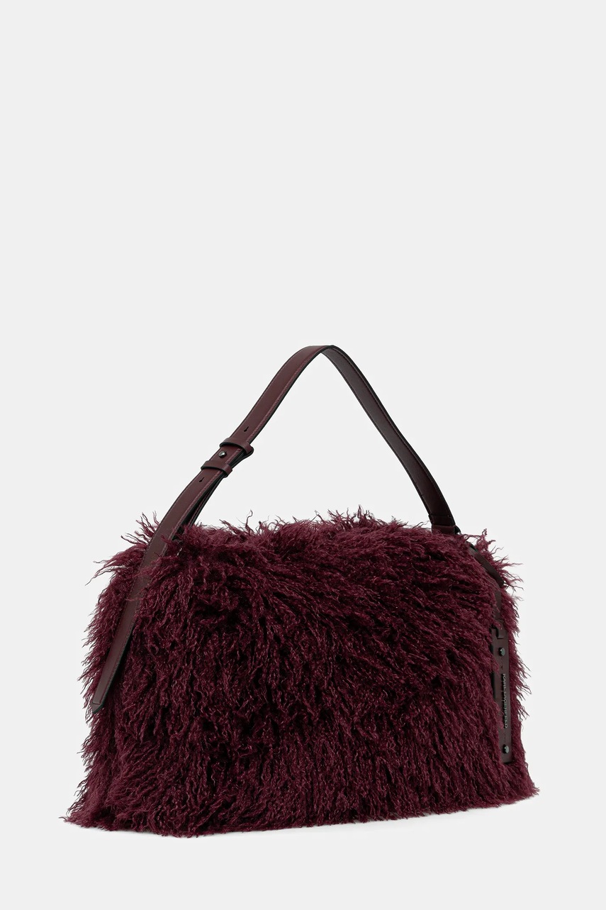 Сумочка Karl Lagerfeld цвет бордовый A4W30077