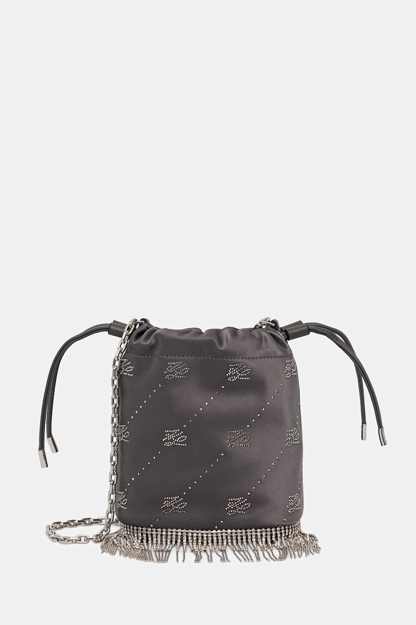 Karl Lagerfeld poșetă K/SOIREE culoarea gri, A4W30112