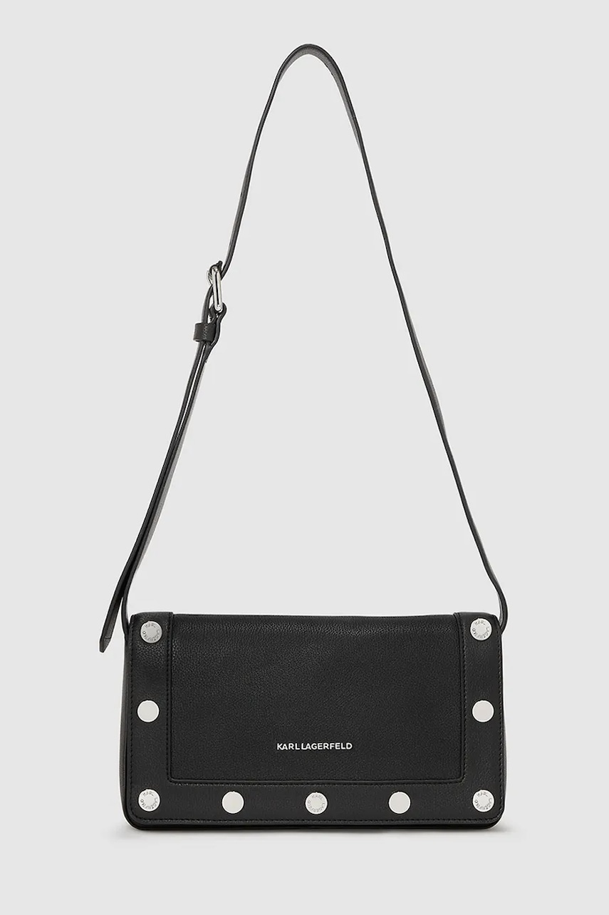 Karl Lagerfeld poșetă culoarea negru, A4W30121