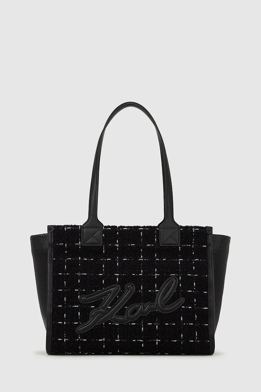 Karl Lagerfeld poșetă culoarea negru, A4W30260