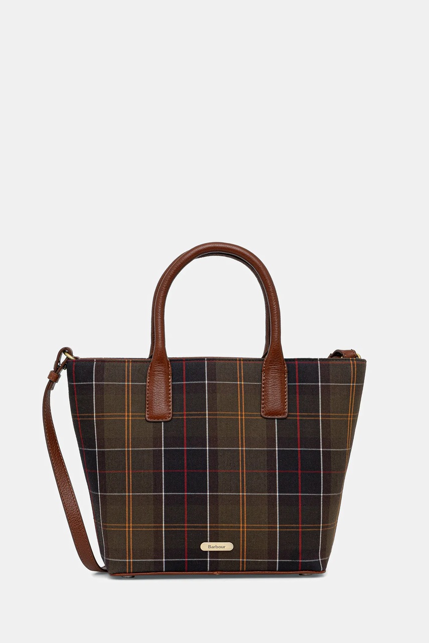 Barbour poșetă culoarea verde, LBA0506