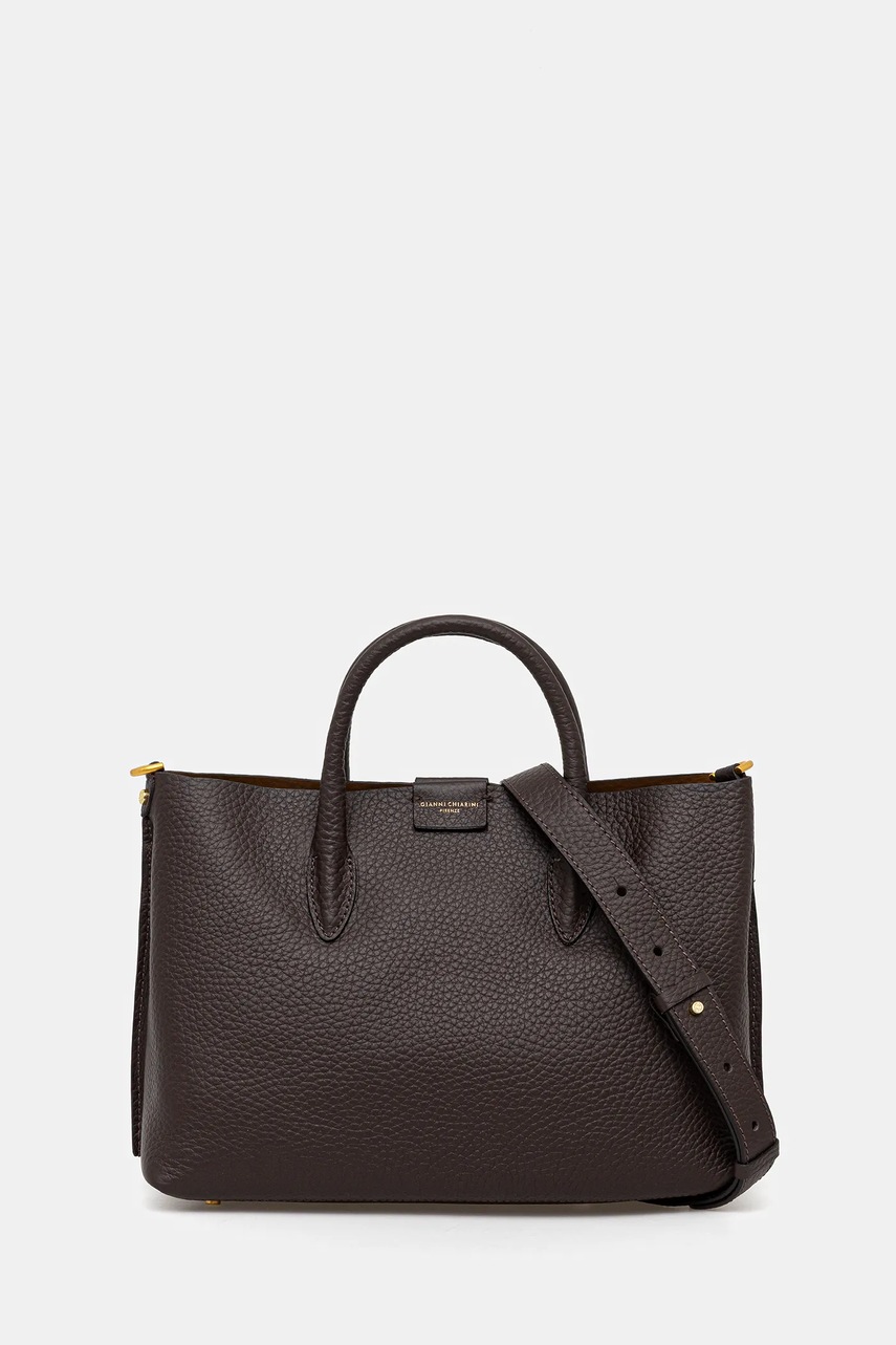Gianni Chiarini poșetă de piele ARETHA culoarea maro, BS.11832.RNGDBL