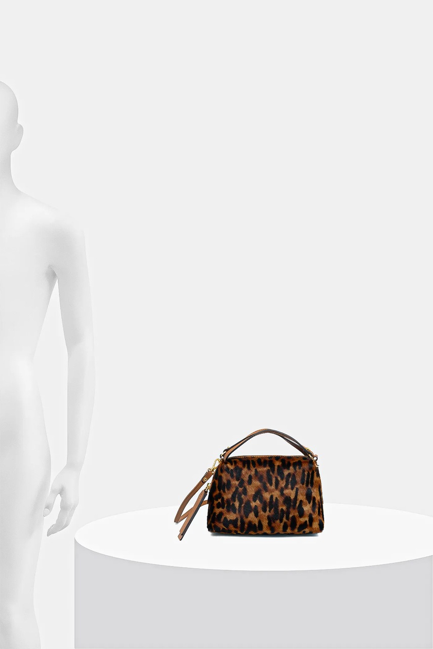 Δερμάτινη τσάντα Gianni Chiarini ALIFA χρώμα: καφέ, BS.8145.CAV.PL φωτογραφία