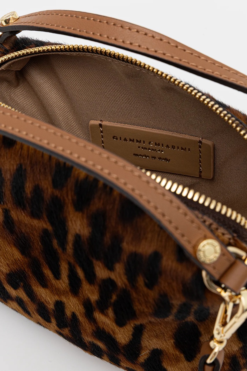 Δερμάτινη τσάντα Gianni Chiarini ALIFA χρώμα: καφέ, BS.8145.CAV.PL φωτογραφία