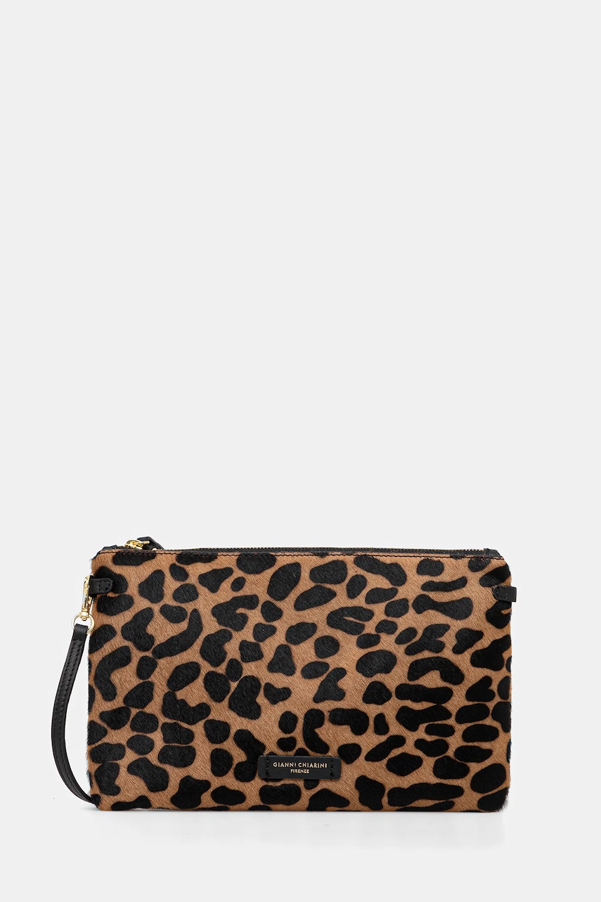 Gianni Chiarini poșetă de piele HERMY culoarea bej, BS.3905.CAV.PL