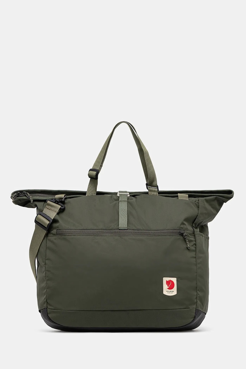 Fjallraven poșetă High Coast Tote 30L culoarea verde, F23200331