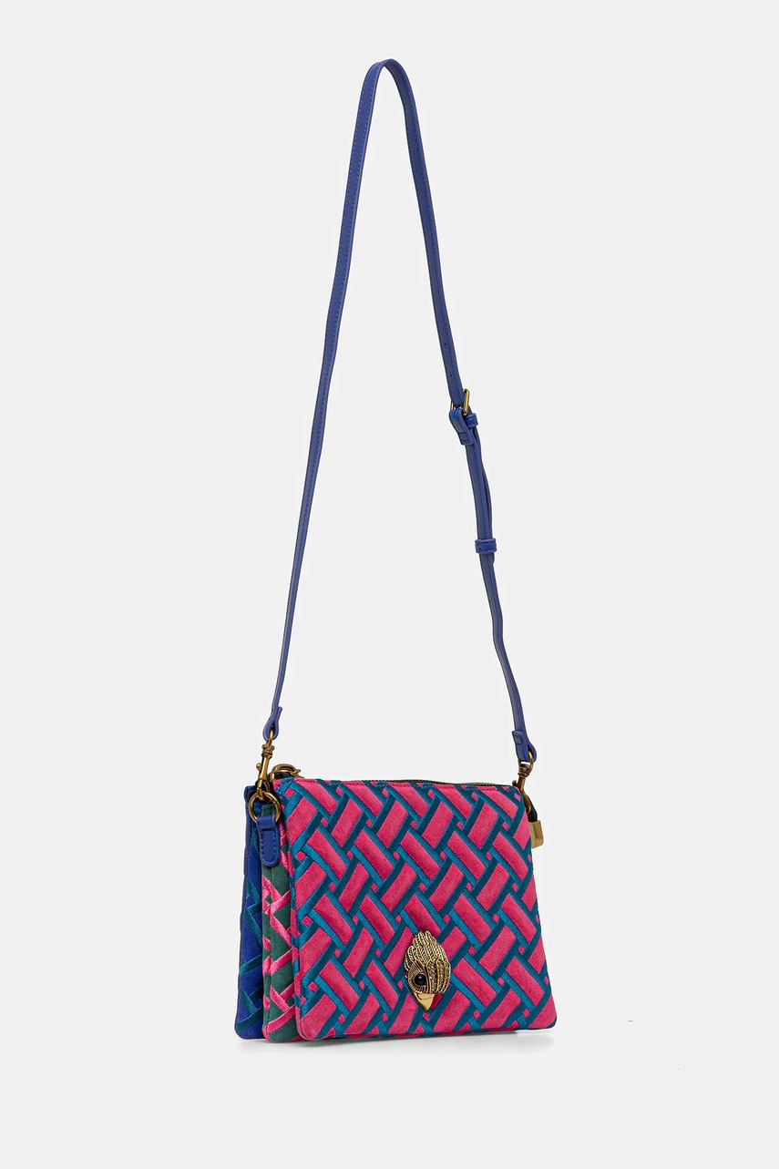 Кожаная сумочка Kurt Geiger London KENSINGTON цвет розовый 5013557219