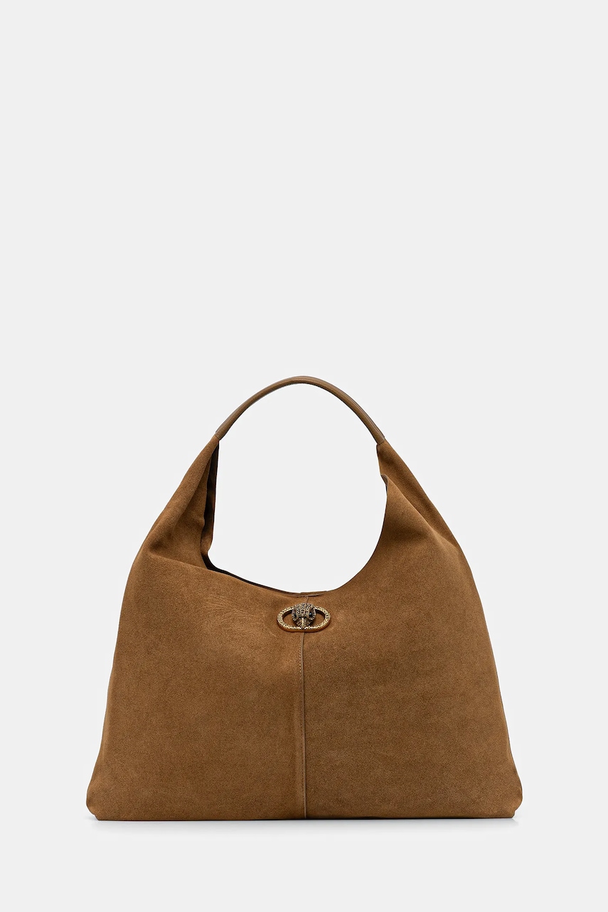 Kurt Geiger London poșetă de piele CHELSEA culoarea verde, 5049733209