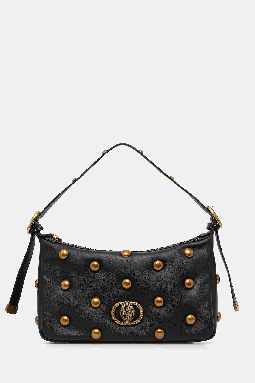 Kurt Geiger London poșetă de piele CHELSEA culoarea negru, 4979005109