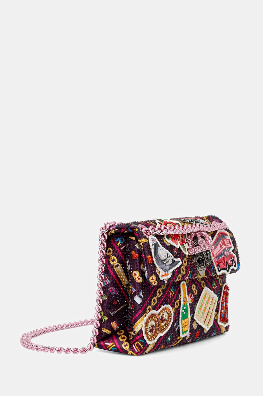 Сумочка Kurt Geiger London MINI KENSINGTON цвет розовый 5019357609