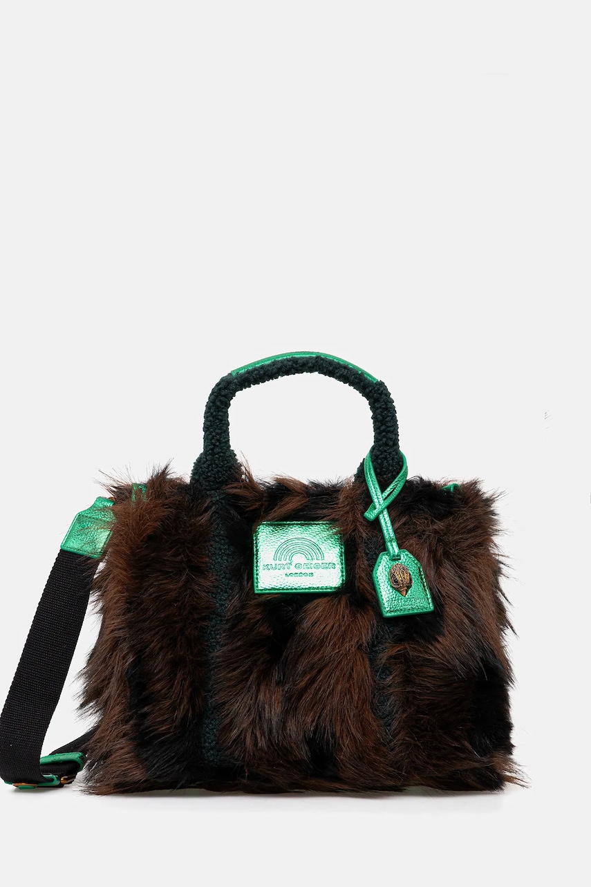 Kurt Geiger London poșetă SOUTHBANK culoarea maro, 507435999