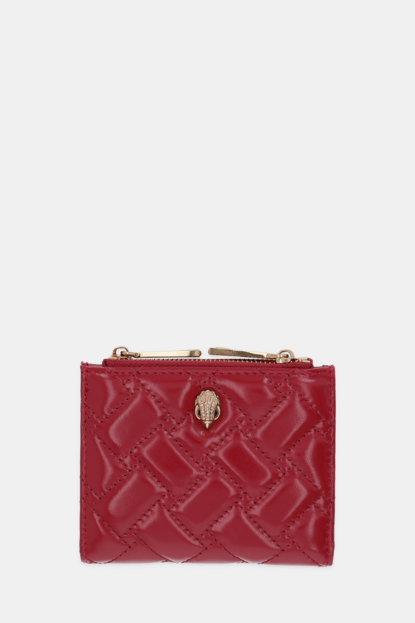 Kurt Geiger London portofel de piele MINI PURSE KENSINGTON culoarea roșu, 4198750319