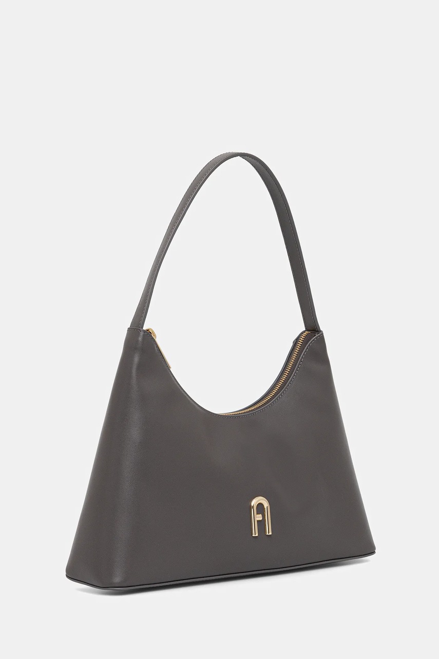 Кожаная сумочка Furla цвет серый WB00782.AX0733.4283S