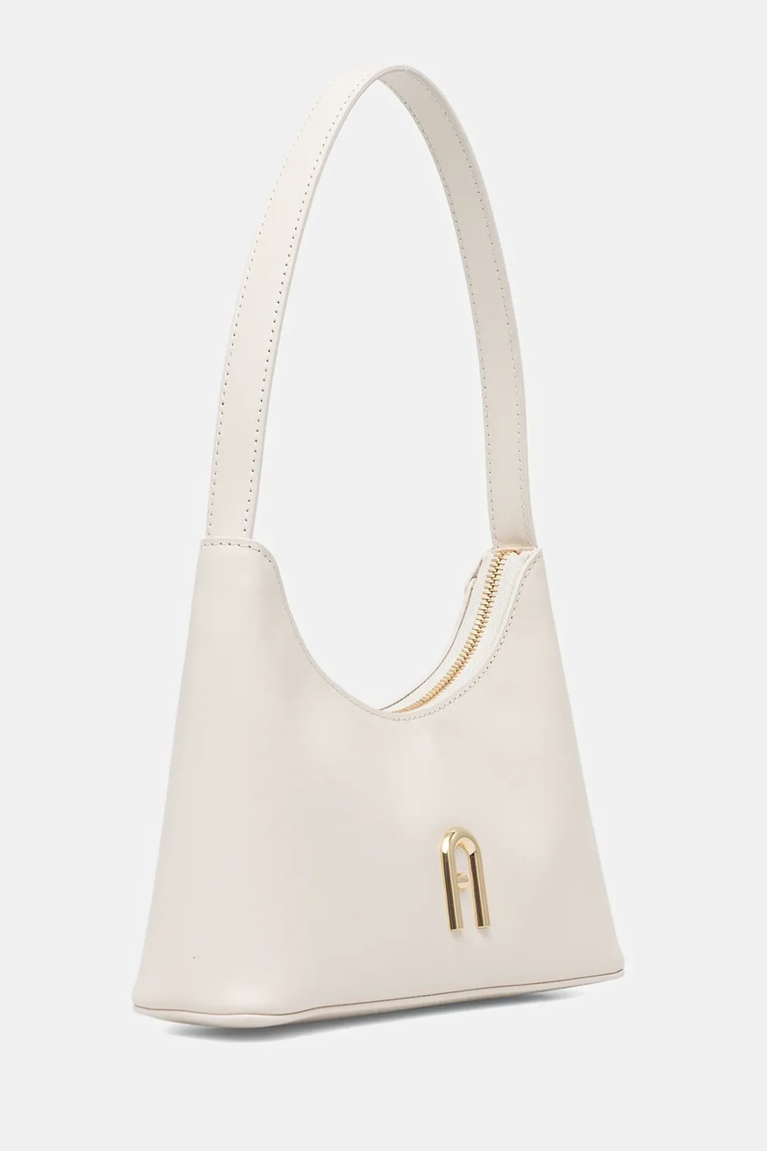 Кожаная сумочка Furla цвет белый WB00863.AX0733.PNN00