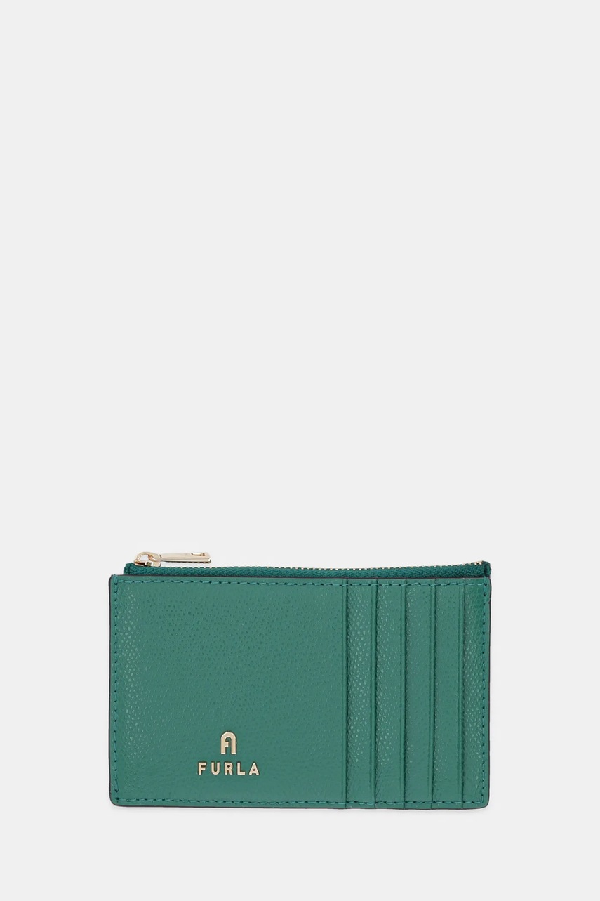 Furla portofel de piele culoarea verde, WP00310.ARE000.JD000