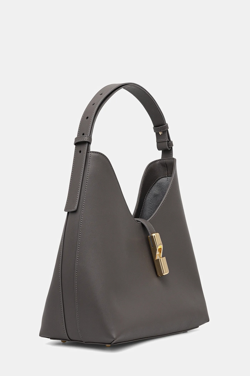 Кожаная сумочка Furla цвет серый WB01499.BX3104.4283S Кожаная сумочка Furla цвет серый WB01499.BX3104.4283S