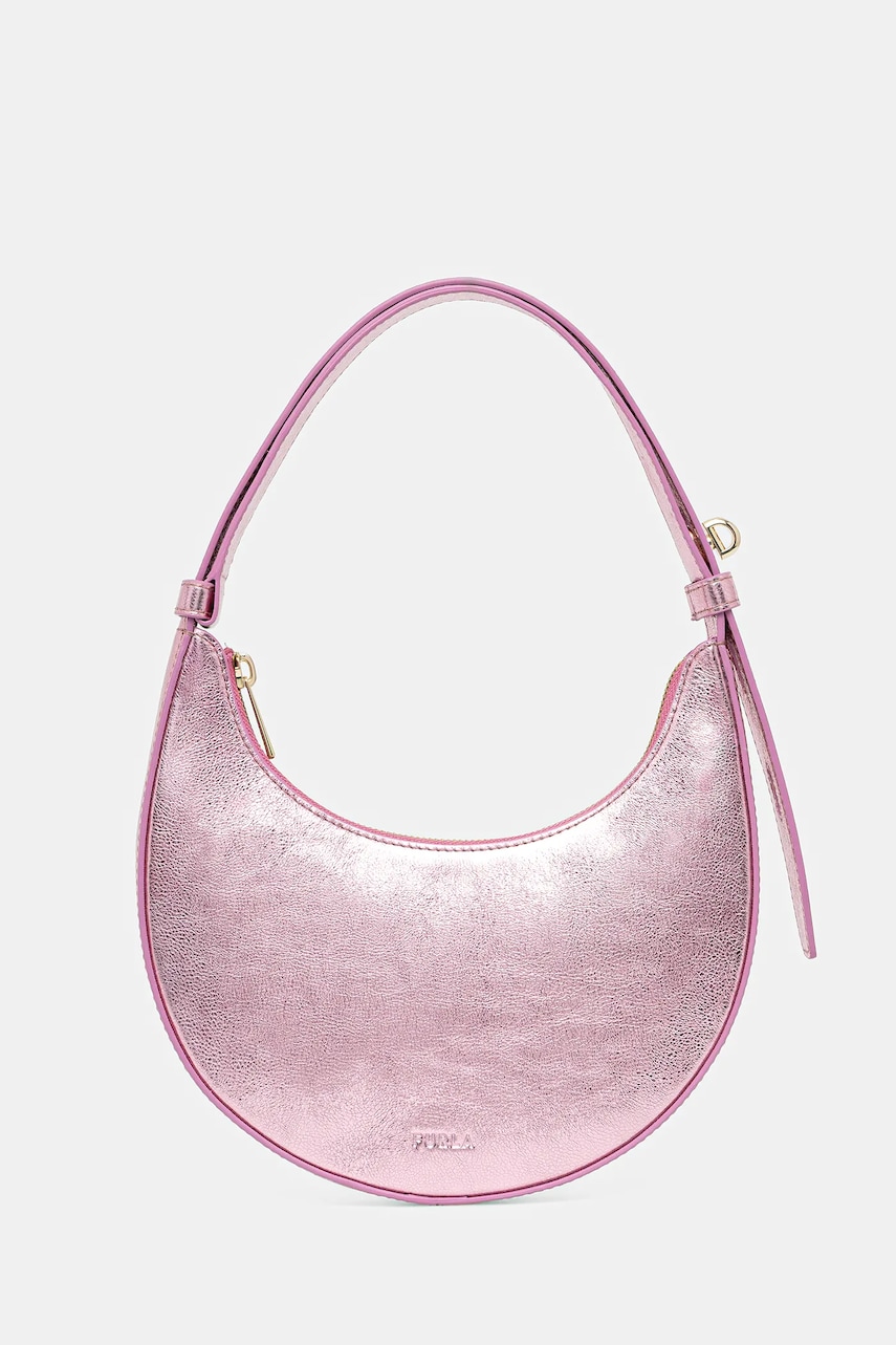 Furla poșetă de piele culoarea roz, WE00649.BX4150.4148S