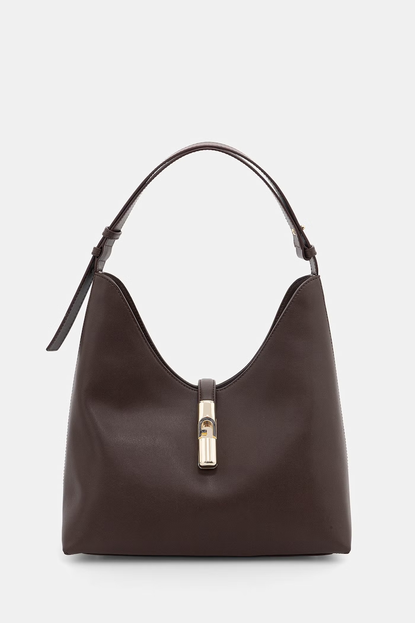 Furla torebka hobo damska skórzana