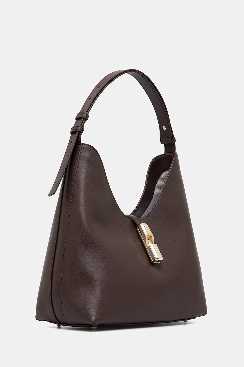 Furla τσάντα hobo γυναικεία δερμάτινη
