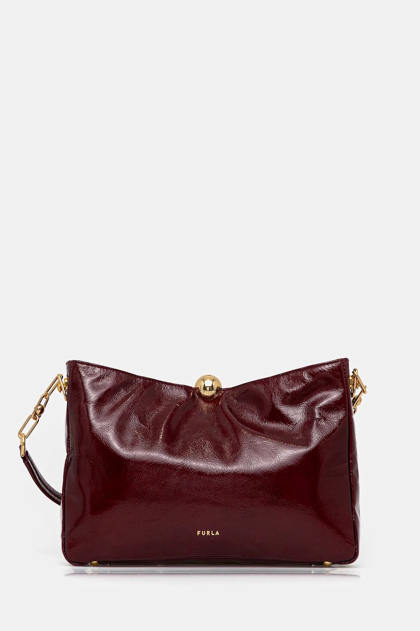 Levně Kabelka Furla vínová barva, WB01898.BX4100.0053S