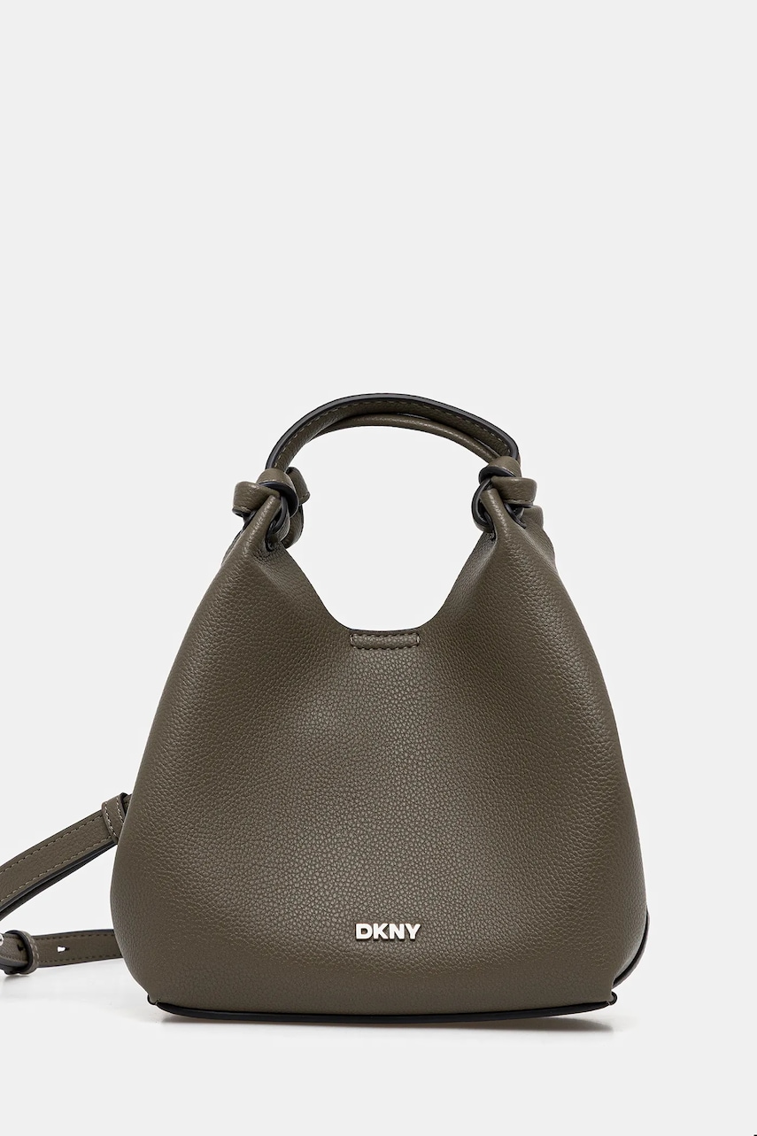 Dkny geantă PAULA culoarea maro, R53BAM60