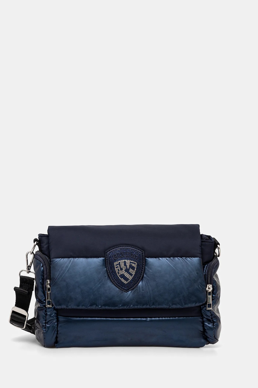 Blauer poșetă culoarea bleumarin, JENNA02