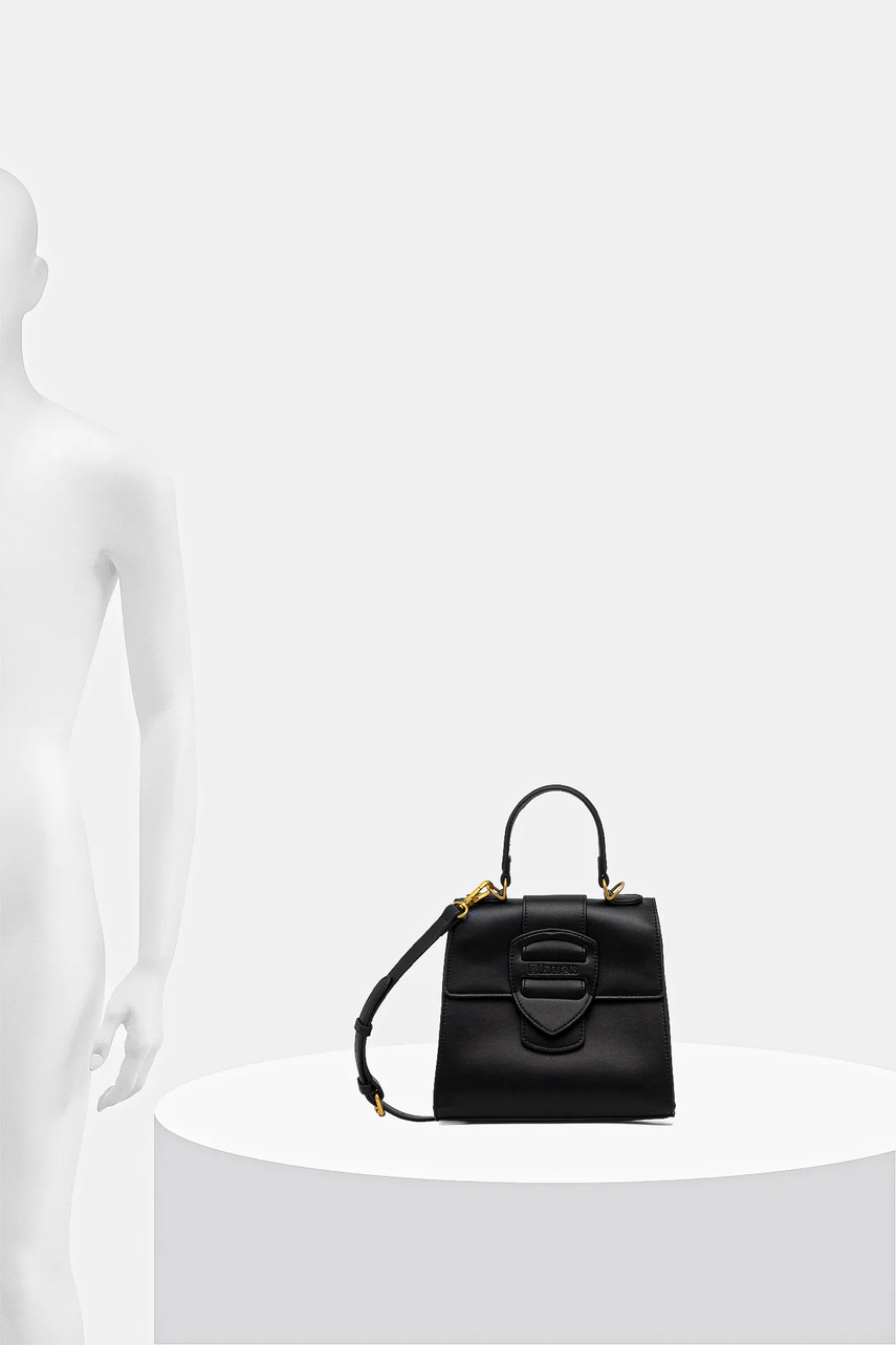 Τσάντα Blauer χρώμα: μαύρο, WALLY01 φωτογραφία