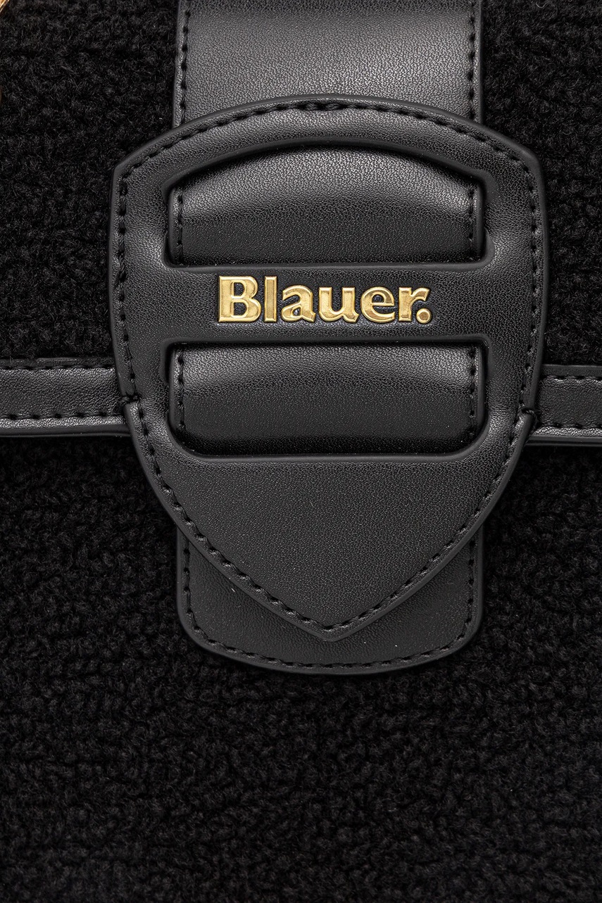 Τσάντα Blauer χρώμα: μαύρο, WALLY05 φωτογραφία