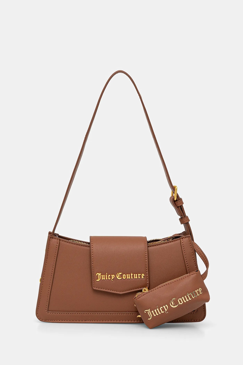 Juicy Couture poșetă Lily culoarea maro, BIJLL8952WVP Juicy Couture poșetă Lily culoarea maro, BIJLL8952WVP