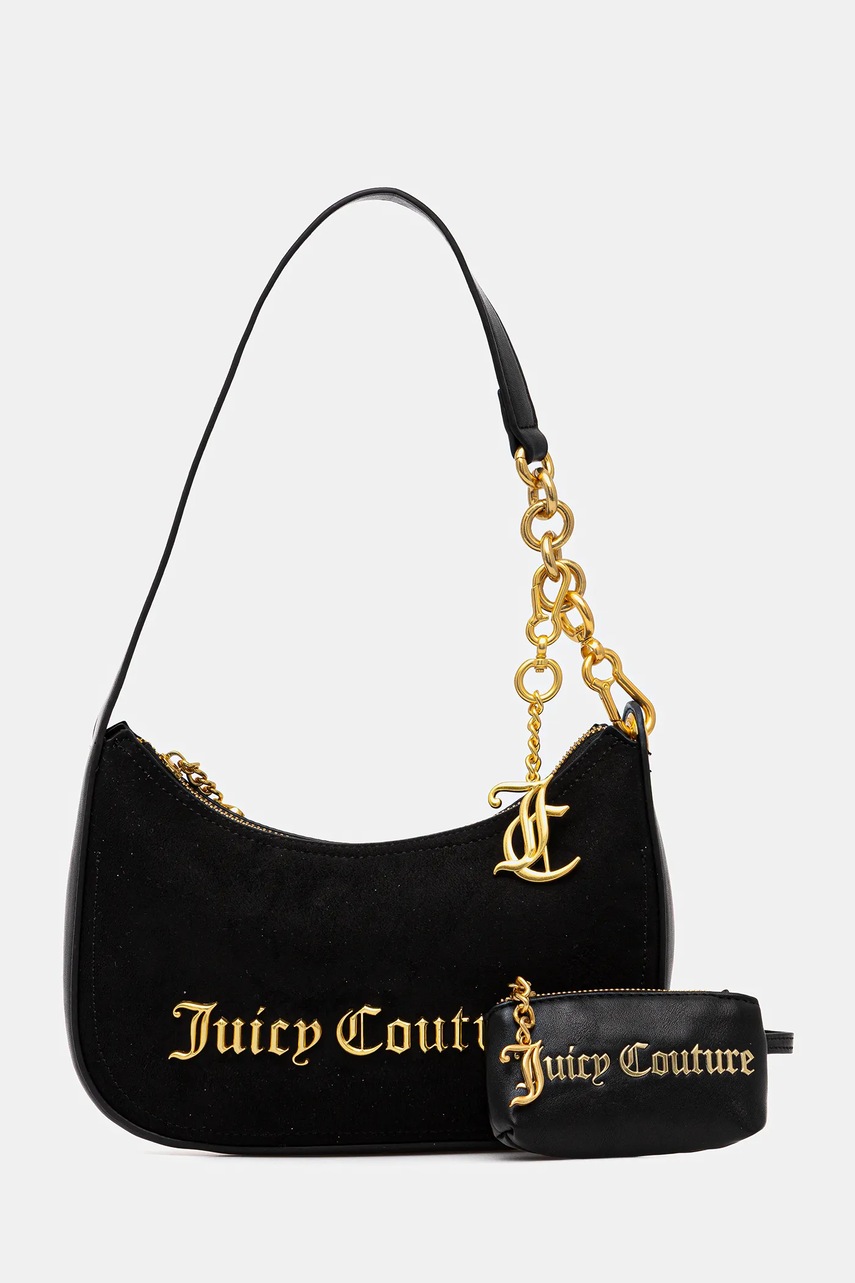 Juicy Couture poșetă Jasmine culoarea negru, BIJJM8968WZC