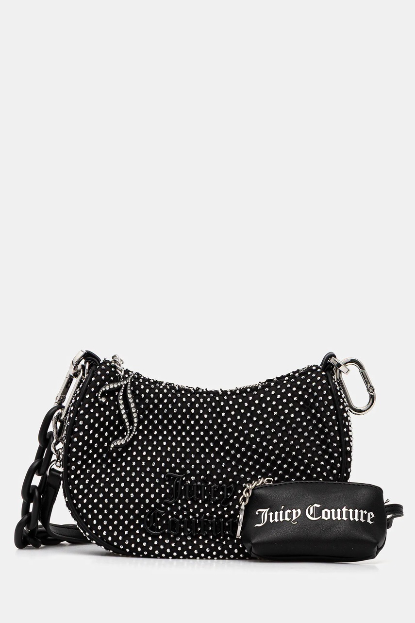 Juicy Couture poșetă Blossom culoarea negru, BIJL58972WXC