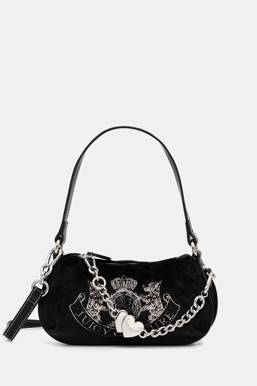 Juicy Couture poșetă Twig Narrative culoarea negru, BIJTG8989WZC