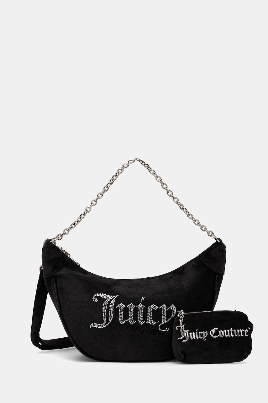Juicy Couture poșetă Kimberly culoarea negru, BIJQL8933WPO