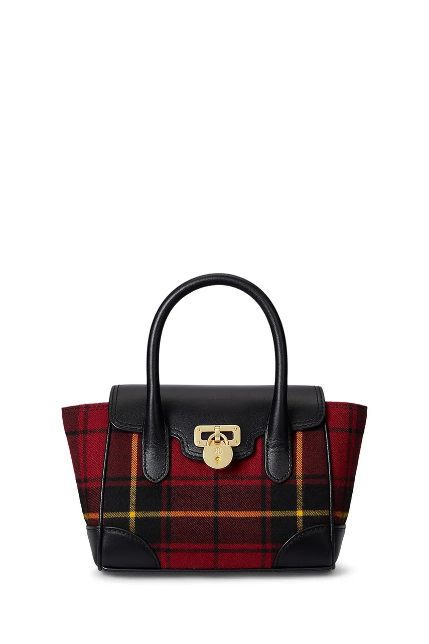 Levně Kabelka Lauren Ralph Lauren černá barva, 431980167