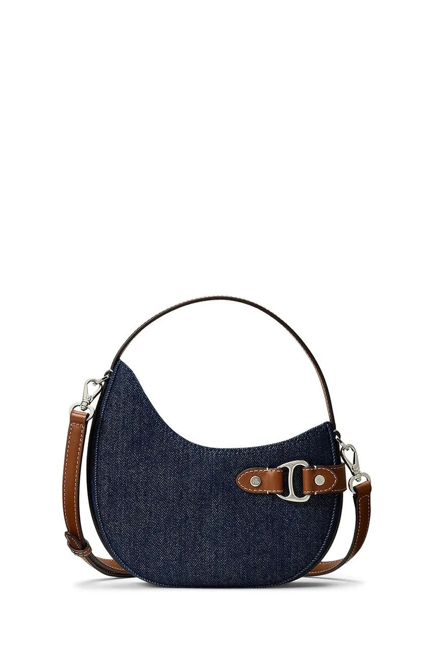 Levně Kabelka Lauren Ralph Lauren modrá barva, 431980665