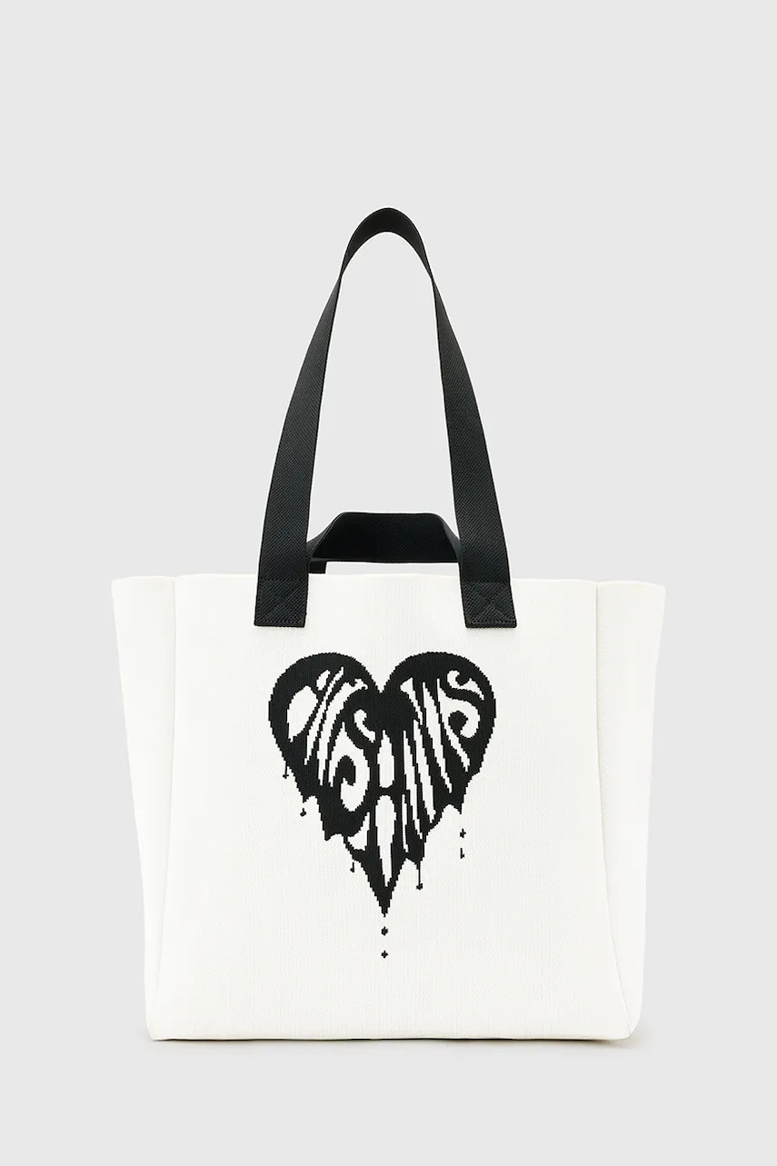 AllSaints poșetă IZZY culoarea alb, W297XD