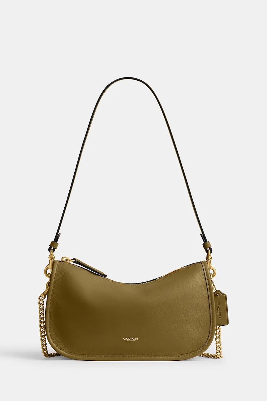 Coach μικρή τσάντα γυναικεία δερμάτινη Waverly