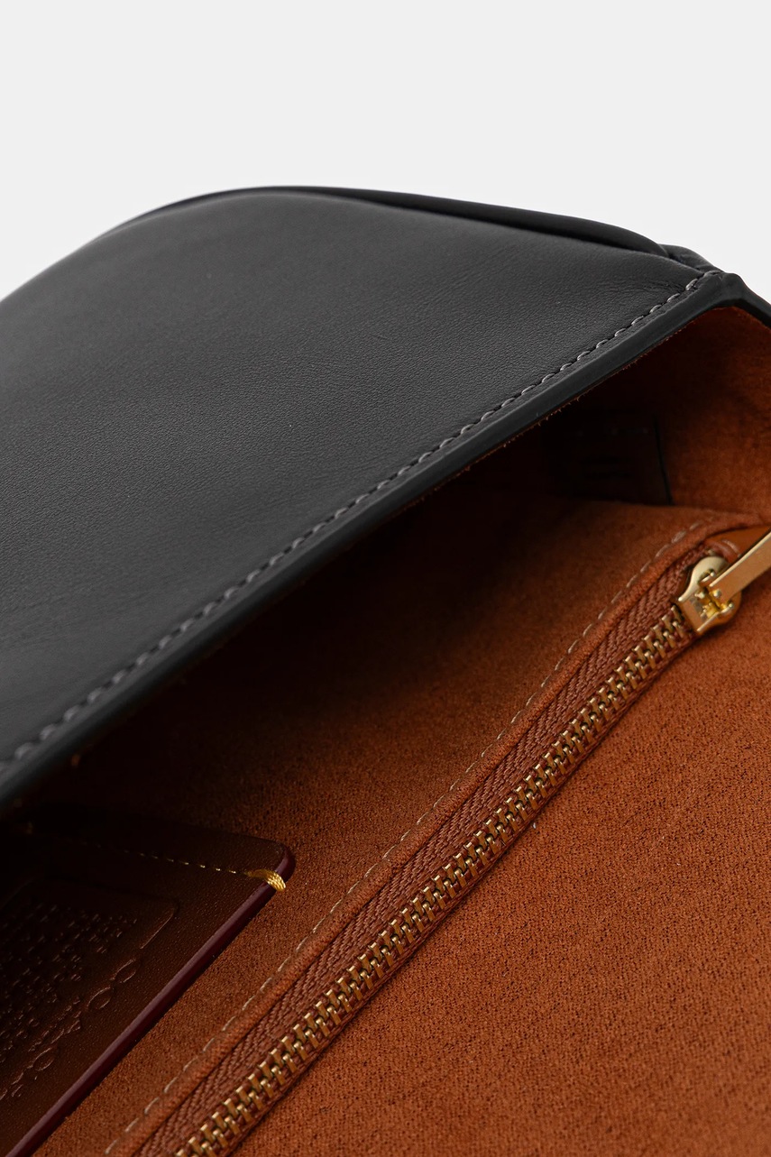 Δερμάτινη τσάντα Coach Brook Brook Flap Chain Bag φωτογραφία