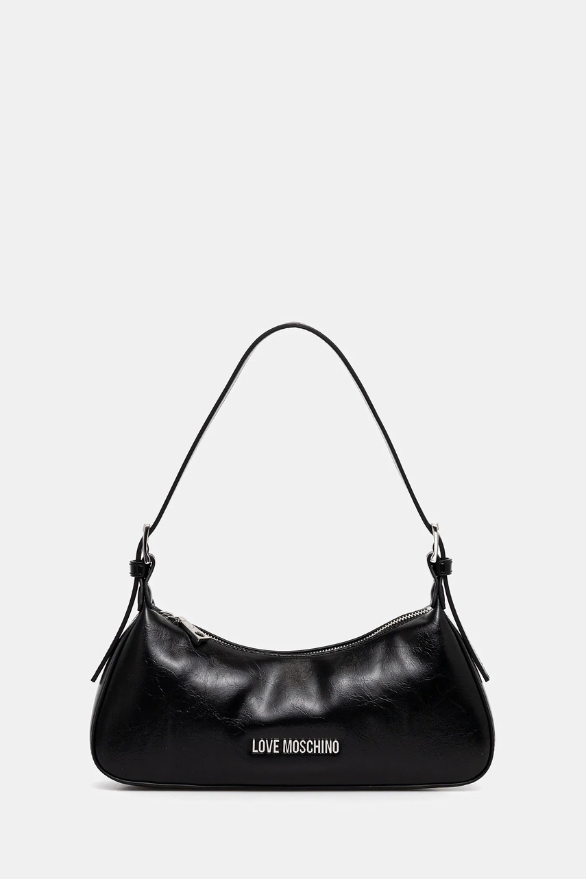 Love Moschino poșetă culoarea negru, JC4390PP0NKP000A
