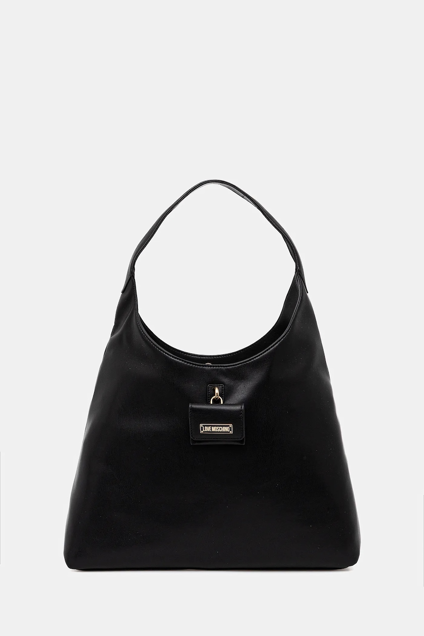 Love Moschino poșetă culoarea negru, JC4393PP0NKN0000