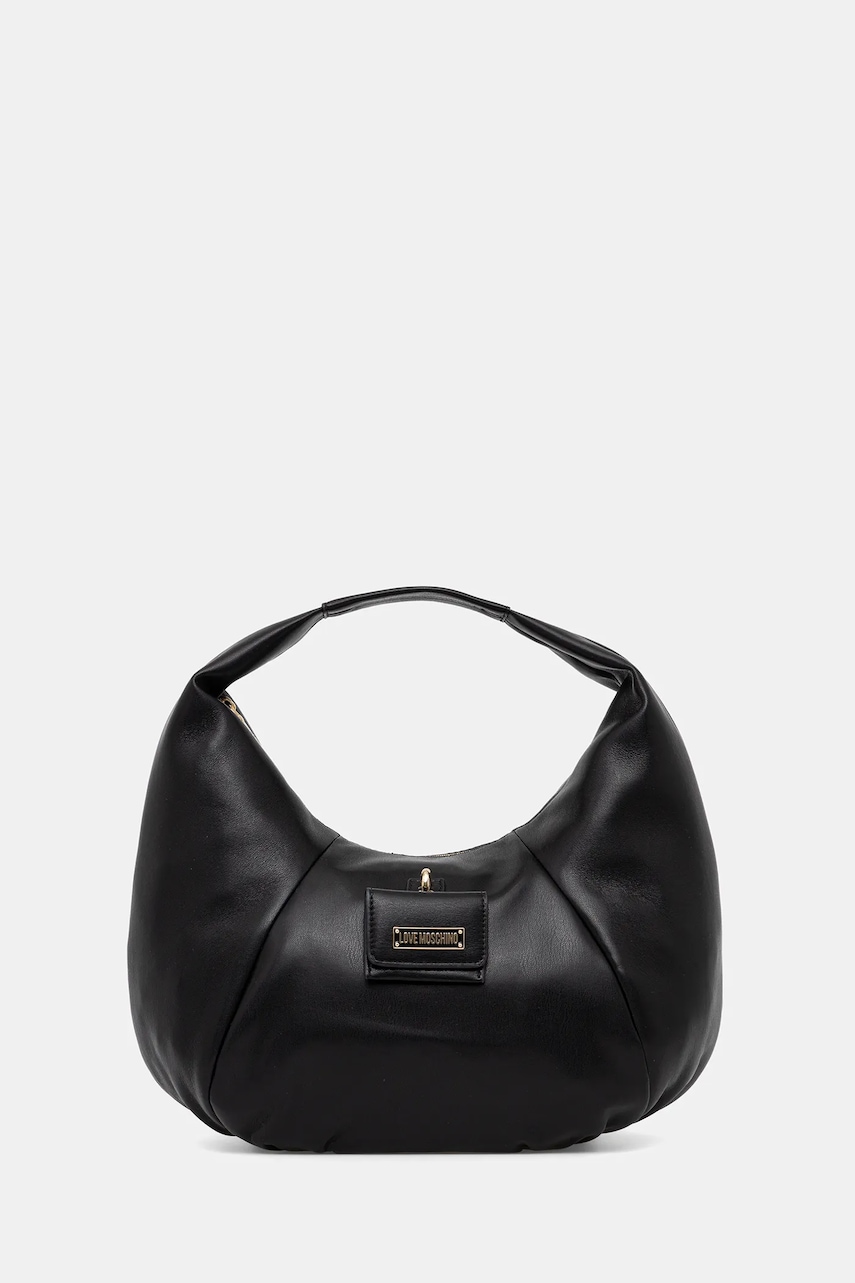 Love Moschino poșetă culoarea negru, JC4357PP0NKN0000