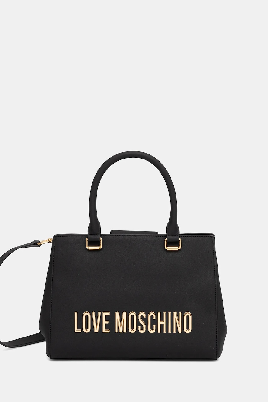 Love Moschino poșetă culoarea negru, JC4022PP0NKD0000 - 0 | YEO