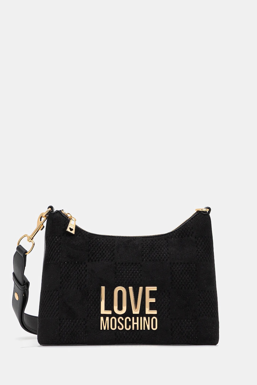 Love Moschino poșetă culoarea negru, JC4125PP0NKB100A