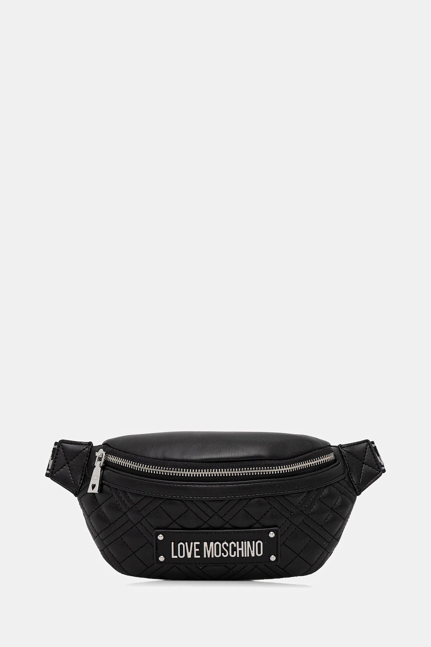Love Moschino borsetă culoarea negru, JC4003PP0NLA000B