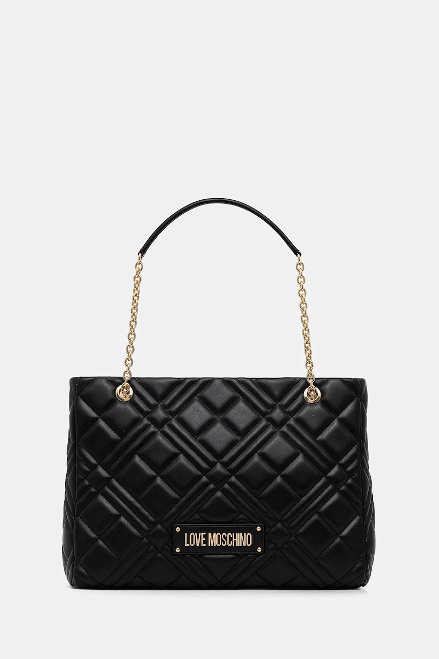 Love Moschino poșetă culoarea negru, JC4145PP0NLA0000