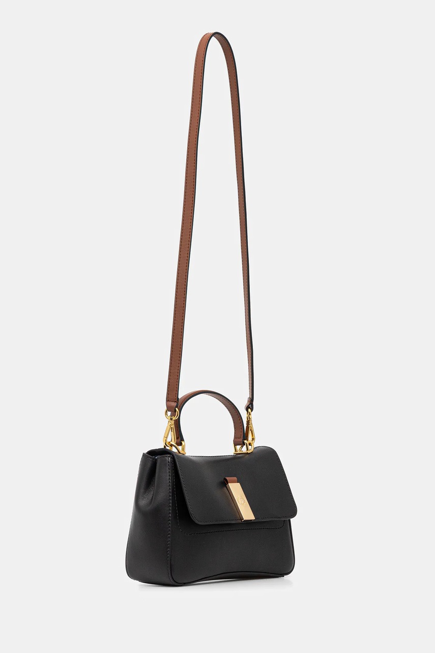 Кожаная сумочка Pollini цвет чёрный PC4422PP0N QH1